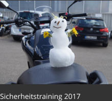Sicherheitstraining 2017