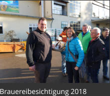 Brauereibesichtigung 2018