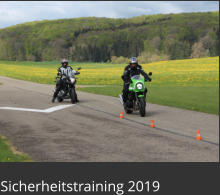 Sicherheitstraining 2019
