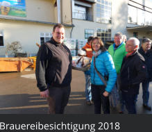 Brauereibesichtigung 2018