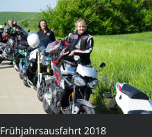 Frühjahrsausfahrt 2018